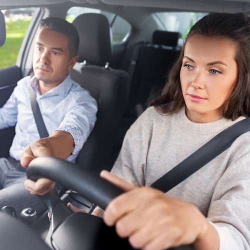 Find the driving school services at 1st Choice Driving School, near Cranford High School.